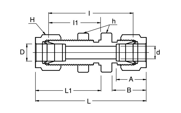 SBHU Bulkhead Unions - 2