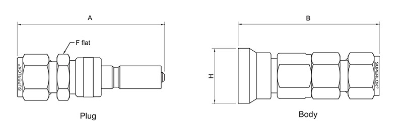 SQC Quick Connect Bodies - 2