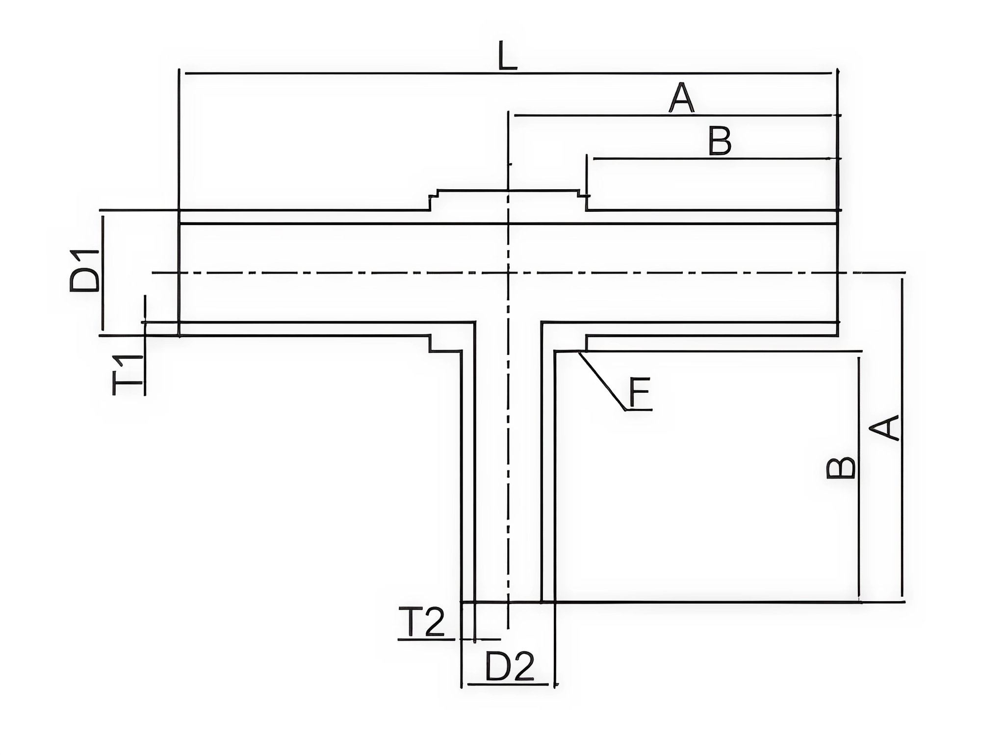 Reducing-Tee-drawing