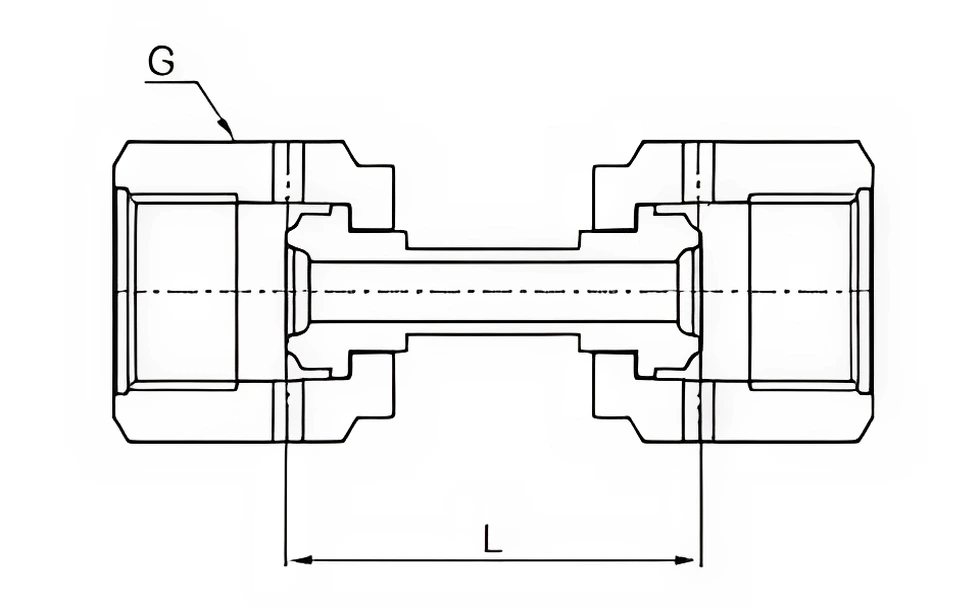 Welded-female-union-drawing