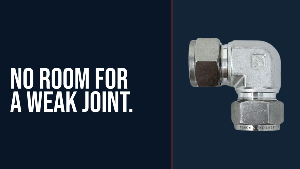 hydrogen tube fitting